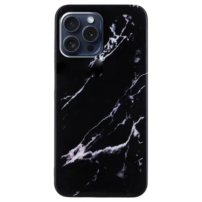 For iPhone 16 Pro Case Soft TPU Phone Cover Marble Pattern Printing