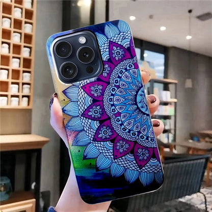 For iPhone 16 Pro Case Pattern Printing TPU Protective Phone Cover