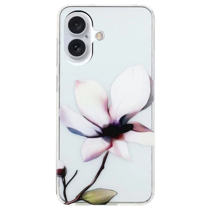 For iPhone 16 Plus Case Soft TPU Phone Back Cover Pattern Printing