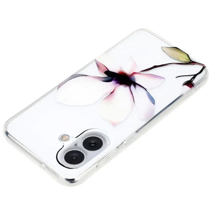 For iPhone 16 Plus Case Soft TPU Phone Back Cover Pattern Printing