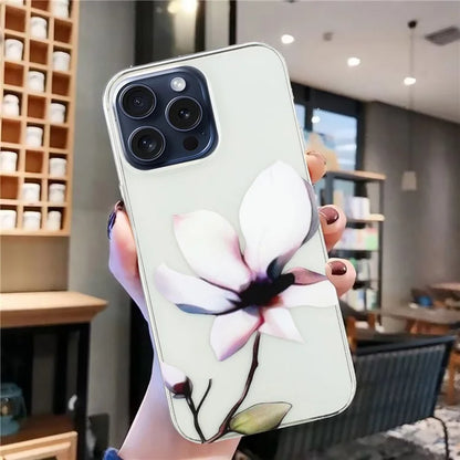 For iPhone 16 Pro Case Pattern Printing Anti-Scratch Slim TPU Phone Cover
