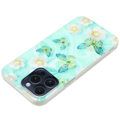 For iPhone 16 Pro Max TPU Case Pattern Printing Protective Phone Cover
