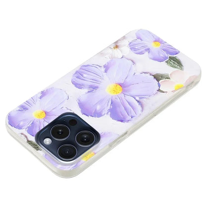 For iPhone 16 Pro Max TPU Case Pattern Printing Protective Phone Cover