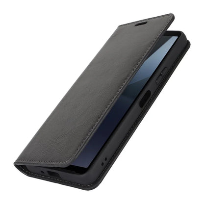For Sony Xperia 10 VI Case Crazy Horse Texture Split Leather Wallet Phone Cover