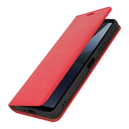 For Sony Xperia 10 VI Case Crazy Horse Texture Split Leather Wallet Phone Cover
