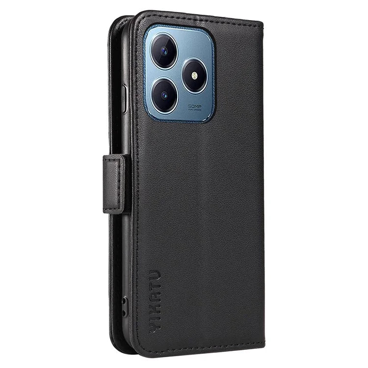 YIKATU YK-003 For Realme C61 4G / C63 4G Case Card Slot Leather Phone Cover Side Magnetic Clasps