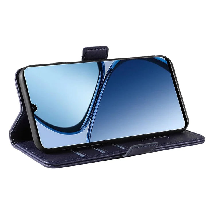 YIKATU YK-003 For Realme C61 4G / C63 4G Case Card Slot Leather Phone Cover Side Magnetic Clasps