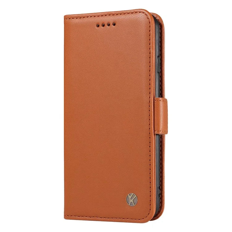 YIKATU YK-003 For Realme C61 4G / C63 4G Case Card Slot Leather Phone Cover Side Magnetic Clasps