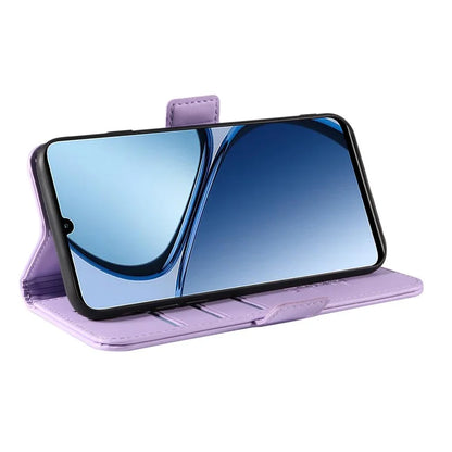 YIKATU YK-003 For Realme C61 4G / C63 4G Case Card Slot Leather Phone Cover Side Magnetic Clasps
