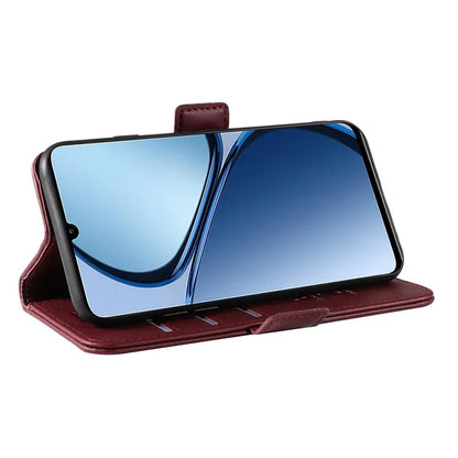 YIKATU YK-003 For Realme C61 4G / C63 4G Case Card Slot Leather Phone Cover Side Magnetic Clasps