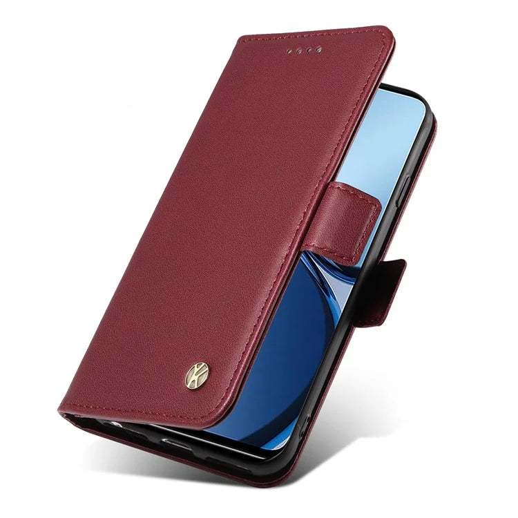 YIKATU YK-003 For Realme C61 4G / C63 4G Case Card Slot Leather Phone Cover Side Magnetic Clasps