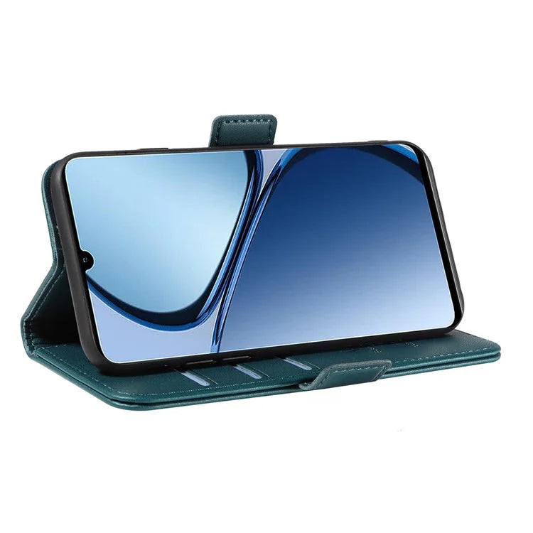 YIKATU YK-003 For Realme C61 4G / C63 4G Case Card Slot Leather Phone Cover Side Magnetic Clasps