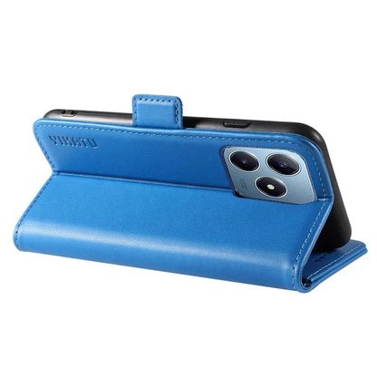 YIKATU YK-003 For Realme C61 4G / C63 4G Case Card Slot Leather Phone Cover Side Magnetic Clasps