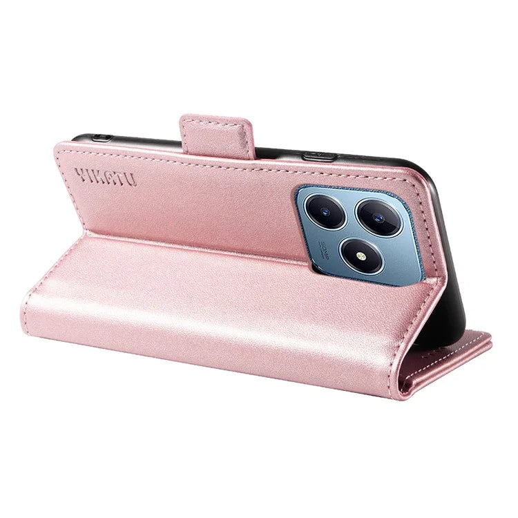 YIKATU YK-003 For Realme C61 4G / C63 4G Case Card Slot Leather Phone Cover Side Magnetic Clasps