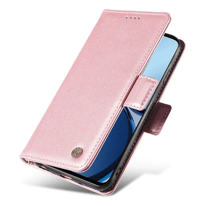 YIKATU YK-003 For Realme C61 4G / C63 4G Case Card Slot Leather Phone Cover Side Magnetic Clasps