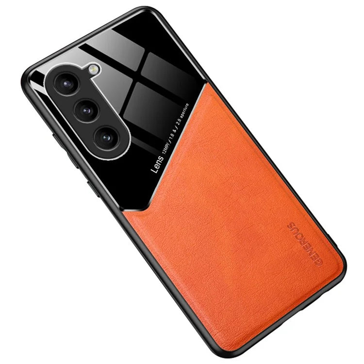 For Samsung Galaxy Z Fold6 5G Case Leather Coated PC+TPU Protective Shockproof Cover