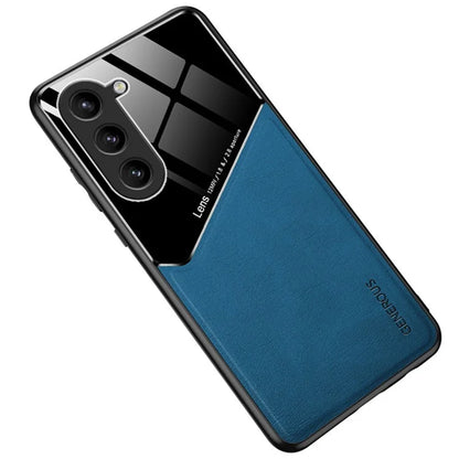 For Samsung Galaxy Z Fold6 5G Case Leather Coated PC+TPU Protective Shockproof Cover