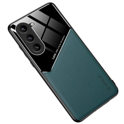 For Samsung Galaxy Z Fold6 5G Case Leather Coated PC+TPU Protective Shockproof Cover
