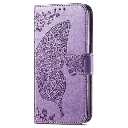For Xiaomi Redmi 13 5G / 13 4G Case Stand PU Leather Phone Cover Butterfly and Flower Imprinted