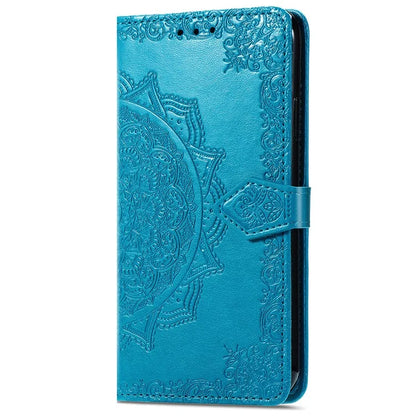 For Honor 200 5G Case PU Leather Flip Phone Cover Embossed Mandala Pattern Flower