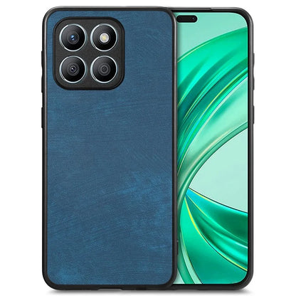 For Honor X8b 4G Case Retro Slim Fit PU Leather Phone Back Cover