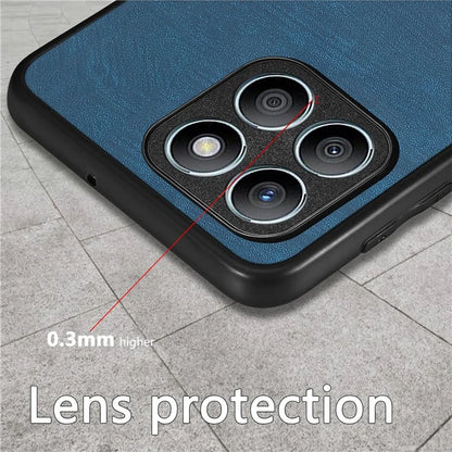 For Honor X8b 4G Case Retro Slim Fit PU Leather Phone Back Cover