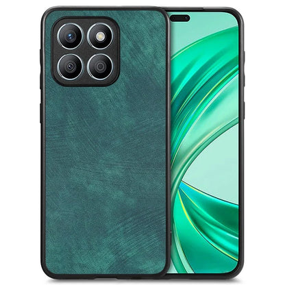 For Honor X8b 4G Case Retro Slim Fit PU Leather Phone Back Cover