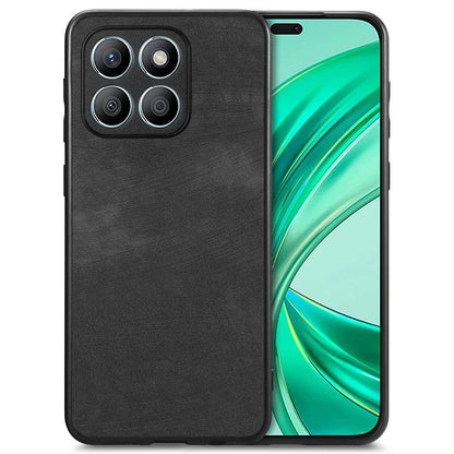 For Honor X8b 4G Case Retro Slim Fit PU Leather Phone Back Cover
