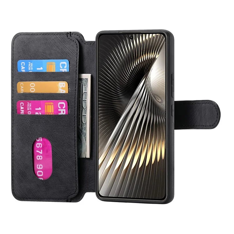 CASENEO MW-03 For Xiaomi Redmi Turbo 3 5G / Poco F6 5G Case Detachable Wallet Leather+TPU Phone Cover