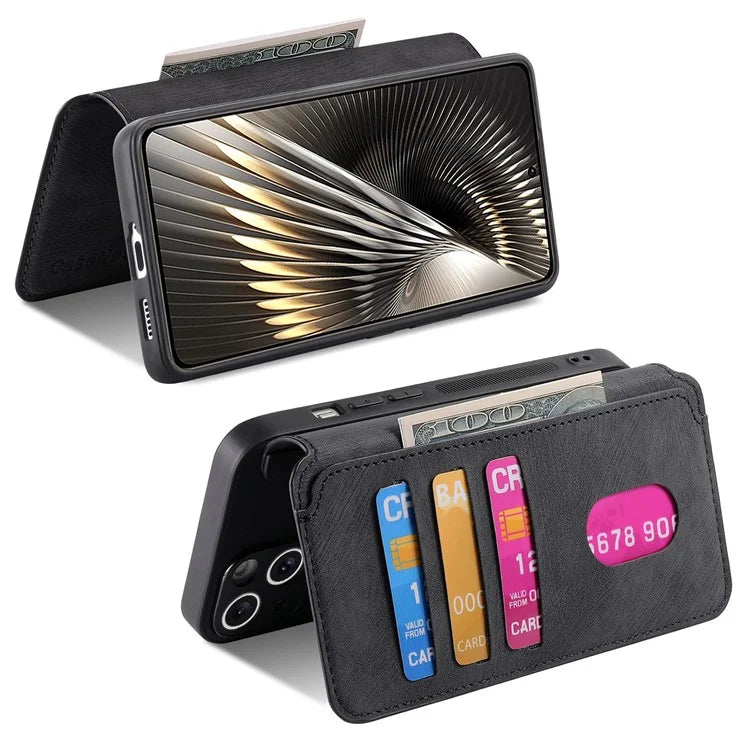 CASENEO MW-03 For Xiaomi Redmi Turbo 3 5G / Poco F6 5G Case Detachable Wallet Leather+TPU Phone Cover