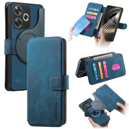 CASENEO MW-03 For Xiaomi Redmi Turbo 3 5G / Poco F6 5G Case Detachable Wallet Leather+TPU Phone Cover