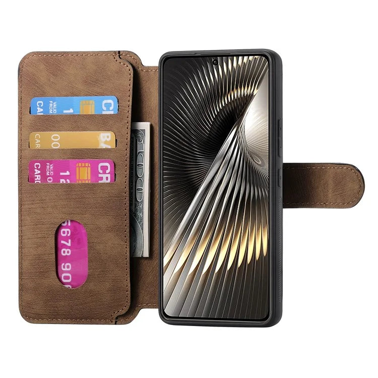 CASENEO MW-03 For Xiaomi Redmi Turbo 3 5G / Poco F6 5G Case Detachable Wallet Leather+TPU Phone Cover