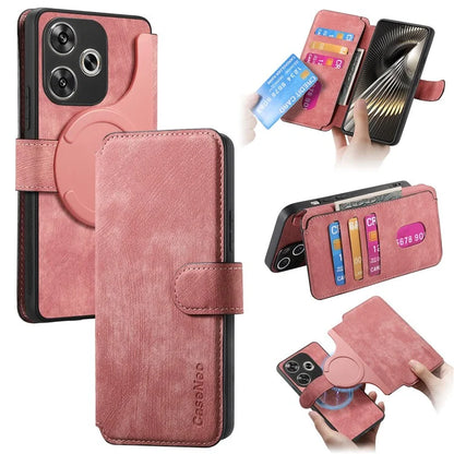 CASENEO MW-03 For Xiaomi Redmi Turbo 3 5G / Poco F6 5G Case Detachable Wallet Leather+TPU Phone Cover