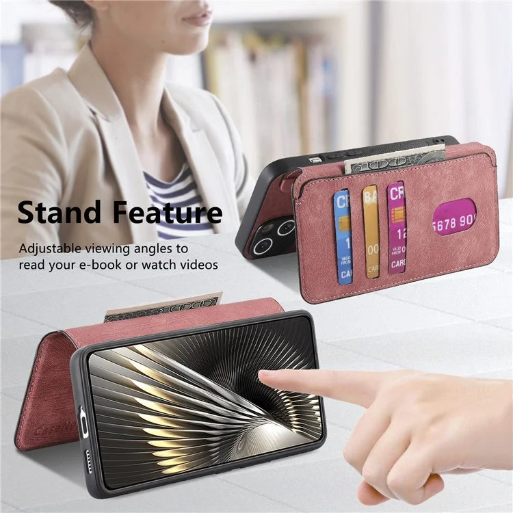 CASENEO MW-03 For Xiaomi Redmi Turbo 3 5G / Poco F6 5G Case Detachable Wallet Leather+TPU Phone Cover