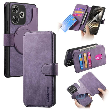 CASENEO MW-03 For Xiaomi Redmi Turbo 3 5G / Poco F6 5G Case Detachable Wallet Leather+TPU Phone Cover