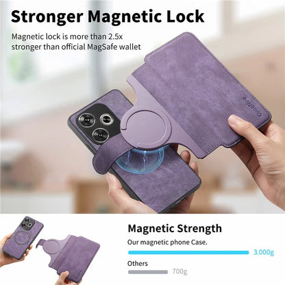 CASENEO MW-03 For Xiaomi Redmi Turbo 3 5G / Poco F6 5G Case Detachable Wallet Leather+TPU Phone Cover