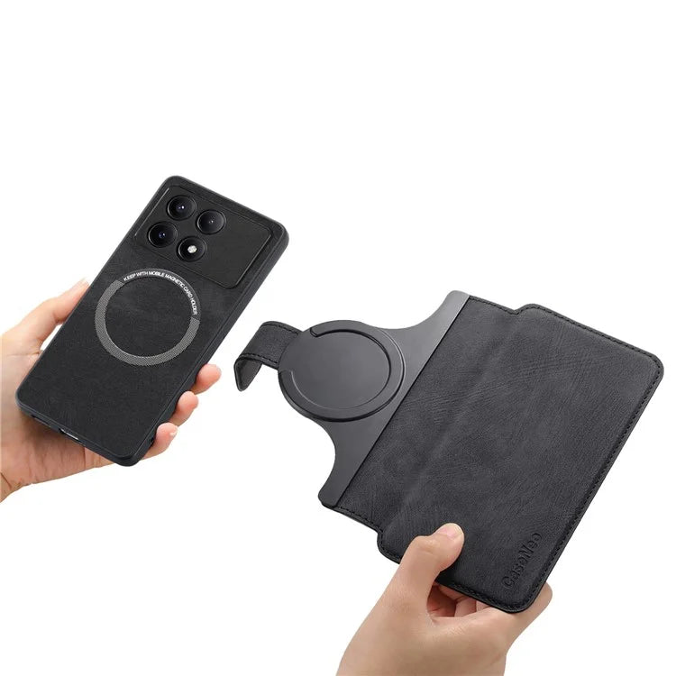 CASENEO MW-03 For Xiaomi Redmi K70 Pro 5G / K70 5G / Poco F6 Pro 5G Case Detachable Wallet Leather+TPU Phone Cover