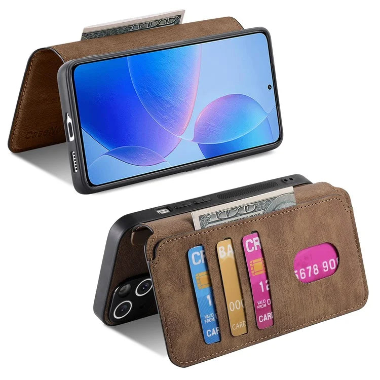 CASENEO MW-03 For Xiaomi Redmi K70 Pro 5G / K70 5G / Poco F6 Pro 5G Case Detachable Wallet Leather+TPU Phone Cover