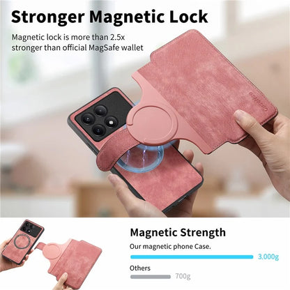 CASENEO MW-03 For Xiaomi Redmi K70 Pro 5G / K70 5G / Poco F6 Pro 5G Case Detachable Wallet Leather+TPU Phone Cover