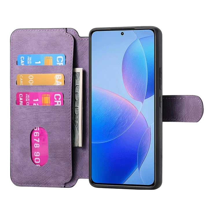 CASENEO MW-03 For Xiaomi Redmi K70 Pro 5G / K70 5G / Poco F6 Pro 5G Case Detachable Wallet Leather+TPU Phone Cover