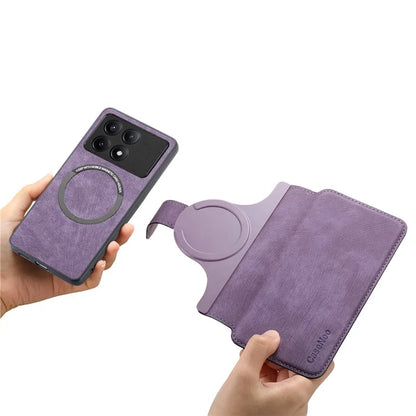 CASENEO MW-03 For Xiaomi Redmi K70 Pro 5G / K70 5G / Poco F6 Pro 5G Case Detachable Wallet Leather+TPU Phone Cover