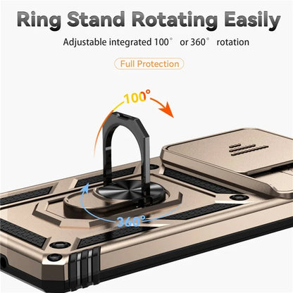 For Xiaomi Redmi Note 13 4G Case Military Grade Kickstand PC TPU Phone Cover Lens Privacy Protection