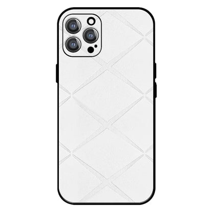 For iPhone 15 Pro Case Precise Lens Protection Leather Back Phone Cover