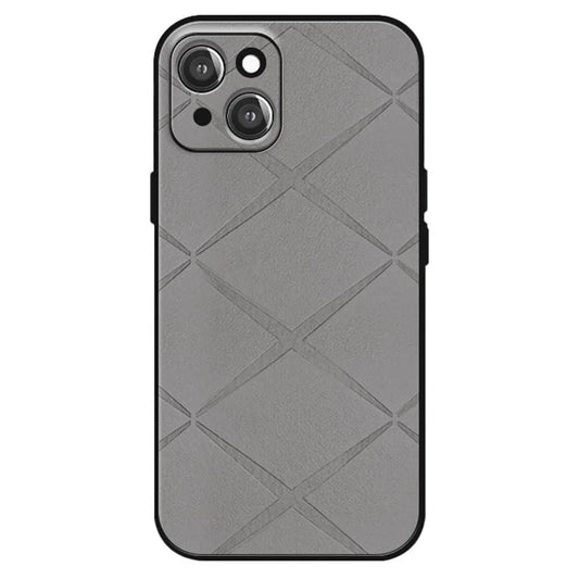 For iPhone 13 Case PU Leather+PC+TPU Phone Cover Precise Lens Protection