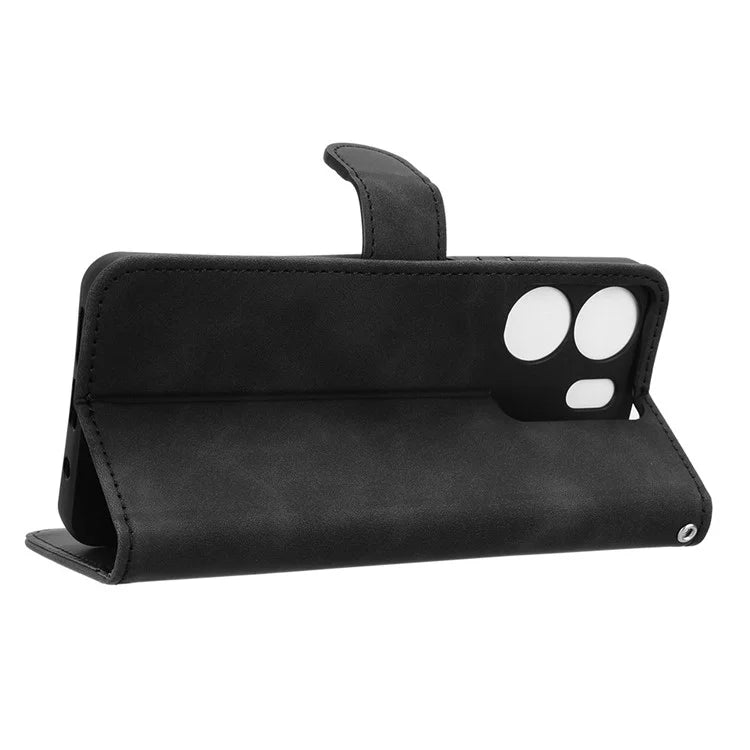 For BLU View 5 Case Skin-Touch PU Leather Wallet Phone Cover Stand View