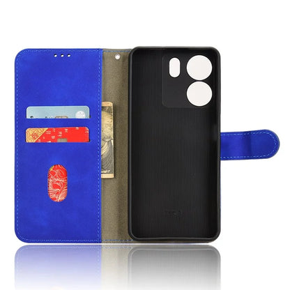 For BLU View 5 Case Skin-Touch PU Leather Wallet Phone Cover Stand View