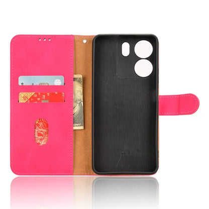 For BLU View 5 Case Skin-Touch PU Leather Wallet Phone Cover Stand View