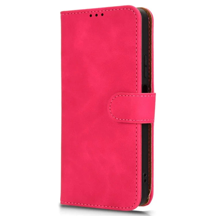 For BLU View 5 Case Skin-Touch PU Leather Wallet Phone Cover Stand View