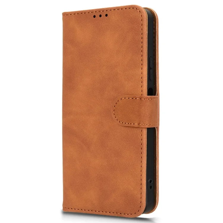 For BLU View 5 Case Skin-Touch PU Leather Wallet Phone Cover Stand View