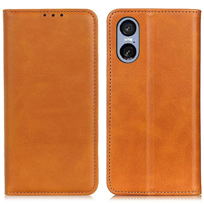 For Sony Xperia 5 VI Case Wallet Split Leather Flip Phone Cover